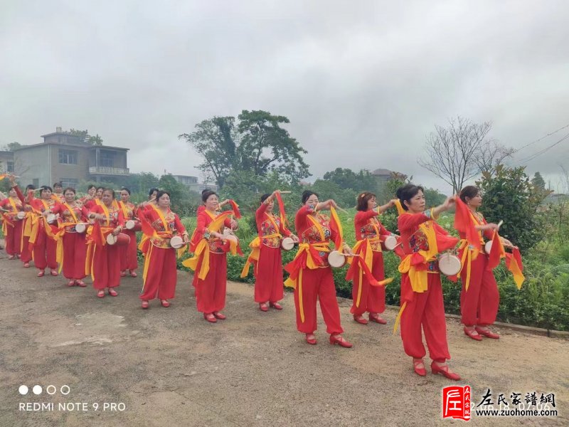 江西省九江市庐山市留田左村接龙活动