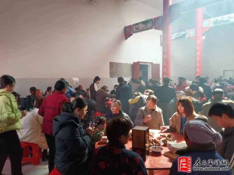 江西上高翰堂社湖上房隆重举行左氏新祠竣工庆典
